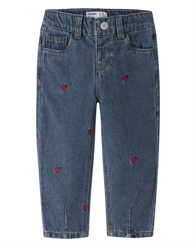 Name it - NMFBella Mom Jeans - Medium Blue Denim
